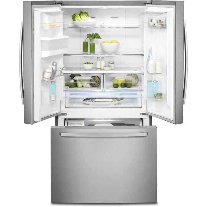 Réfrigérateur multiportes-536 L (417 + 119 L)-Froid total no